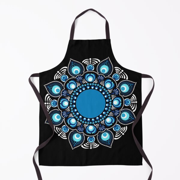 Item preview, Fireworks over the Blue Danube Dot Mandala designed and sold by Triplicate Limited.