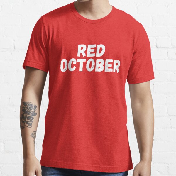 Retro Red October Philly Philadelphia Vintage 2023 Men's T-shirt