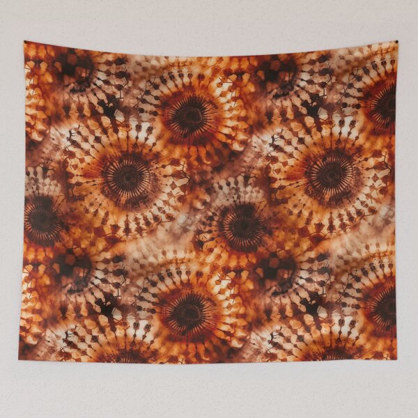 Item preview, Burnt Umber Tie Dye designed and sold by pinkal.