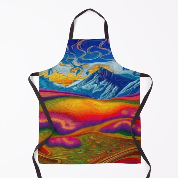 Item preview, Floral meadows beyond mountains designed and sold by George Hutton Hunter.