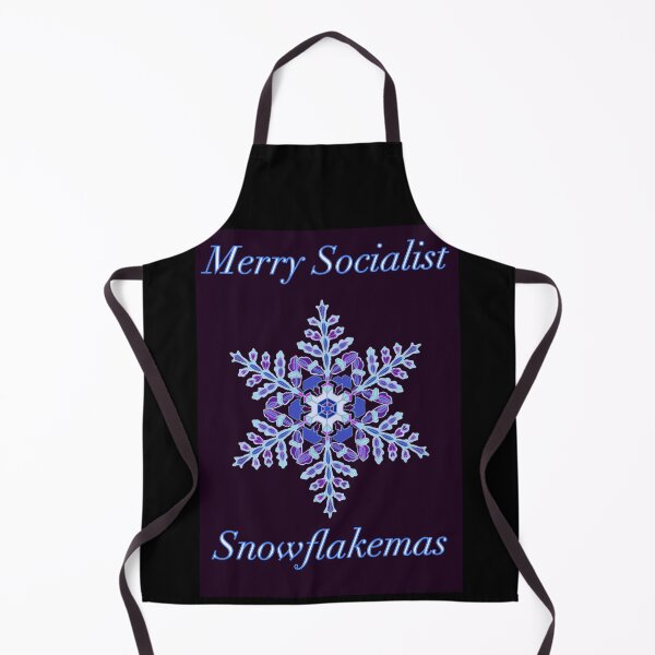 Item preview, Merry Socialist Snowflakemas designed and sold by TheArtOrchard.