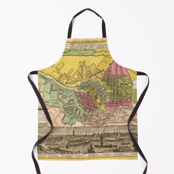Item preview, 1740 map of Berlin by Homann Heirs designed and sold by Francespoppy.