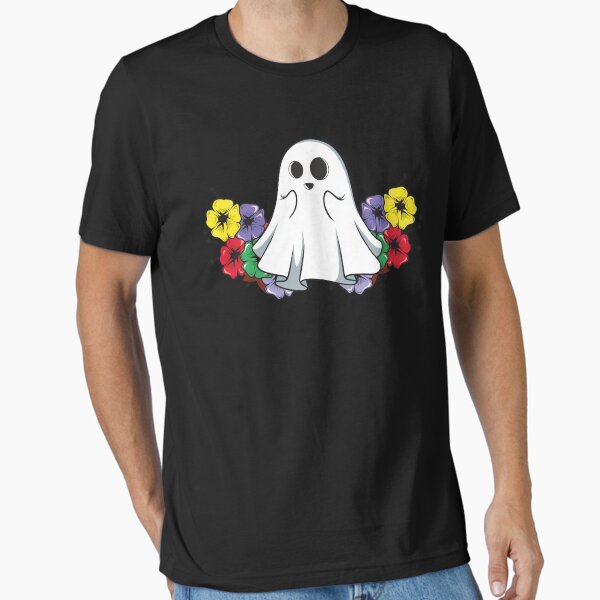 Artikel-Vorschau von Geist mit Blumen Halloween, designt und verkauft von ArtisticPen-art.