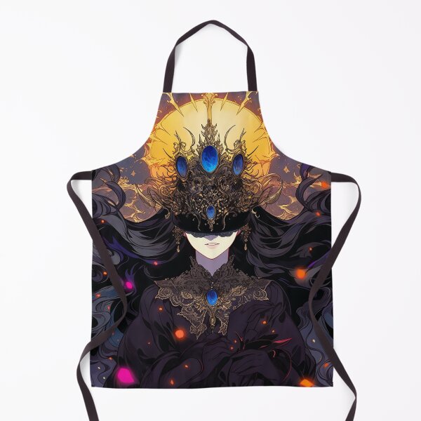 Item preview, Dark Evil Corrupted Soul Queen Anime Girl designed and sold by bubblegoth.