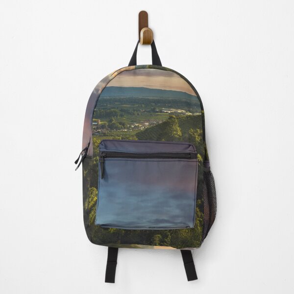 Item preview, Prosecco Hills, vineyards and San Lorenzo church. Italy designed and sold by Stefano Orazzini.