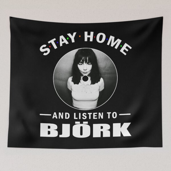 Item preview, StayHome Björk designed and sold by JohannChic.