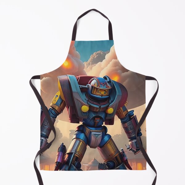 Item preview, Big Robot cyber, futurist, friend, cute, toy, iron, transformers designed and sold by Cyber Kids.