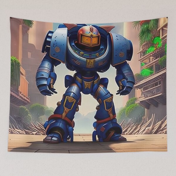 Item preview, Big Robot cyber, futurist, friend, cute, toy, iron, transformers designed and sold by Cyber Kids.
