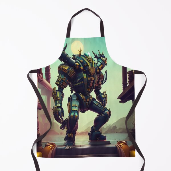 Item preview, Big Robot cyber, futurist, friend, cute, toy, iron, transformers designed and sold by Cyber Kids.