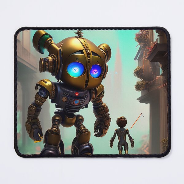 Item preview, Big Robot cyber, futurist, friend, cute, toy, iron, transformers designed and sold by Cyber Kids.
