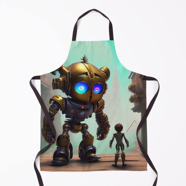 Item preview, Big Robot cyber, futurist, friend, cute, toy, iron, transformers designed and sold by Cyber Kids.