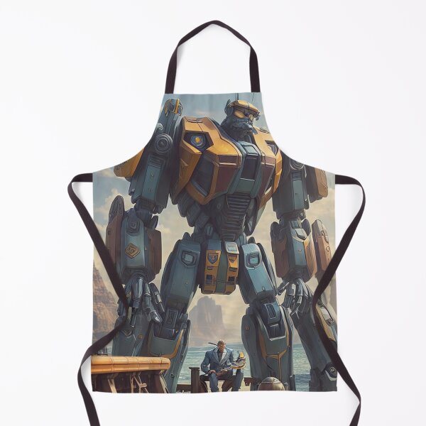Item preview, Big Robot cyber, futurist, friend, cute, toy, iron, transformers designed and sold by Cyber Kids.