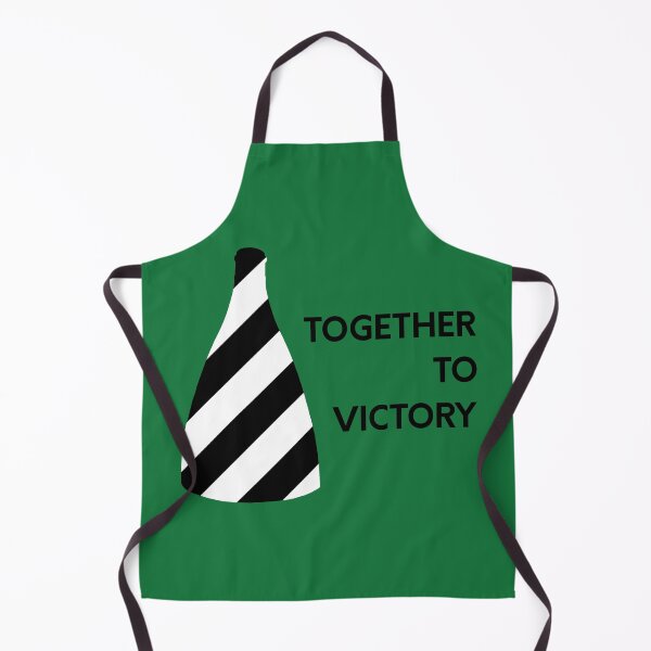 Item preview, "Together to Victory" Black and White Bottle Kiln original gift design designed and sold by StokeTees.