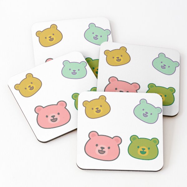Item preview, Pretty Bears Stickers designed and sold by Selim Qadry.