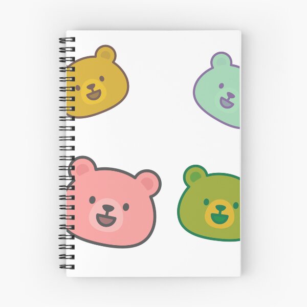 Item preview, Pretty Bears Stickers designed and sold by Selim Qadry.