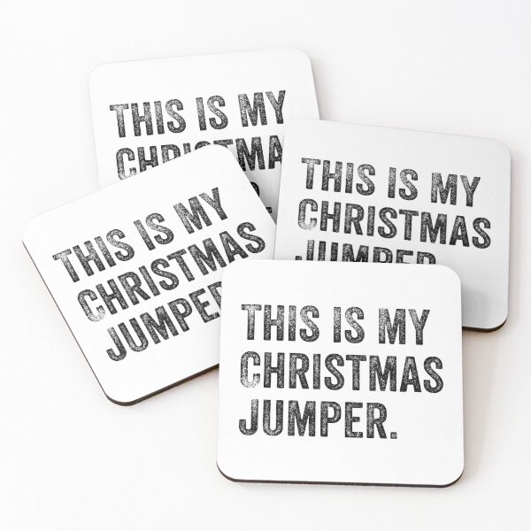 Item preview, This is my Christmas Jumper (Black text) designed and sold by STUDIO-72.