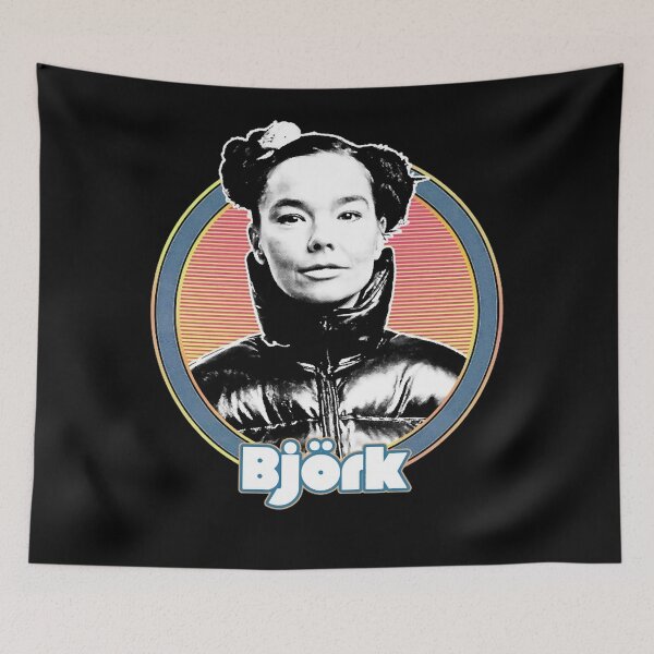 Item preview, Björk  Retro Style Fan Art Design   (2) designed and sold by MeltonWrath.