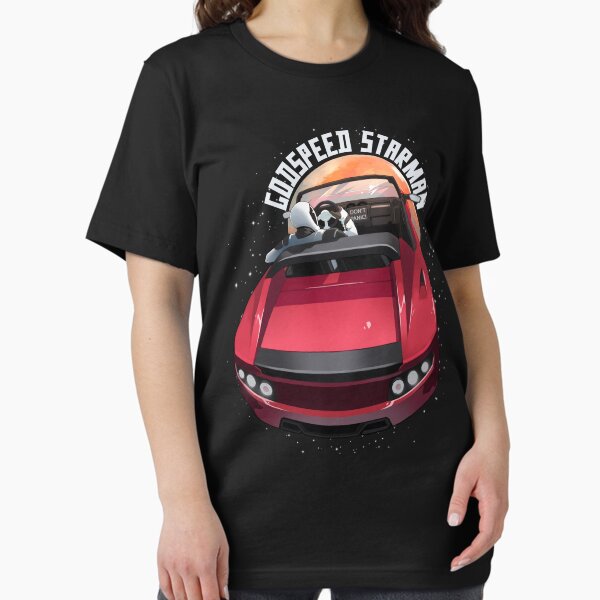 SpaceX Starman - Don't Panic - Elon Musk Essential T-Shirt