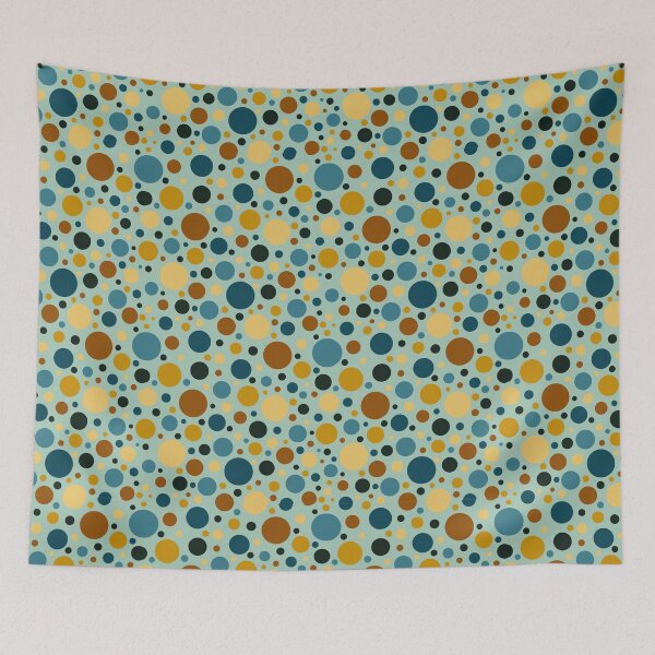 Item preview, Dots petrol brown designed and sold by Zeewind.