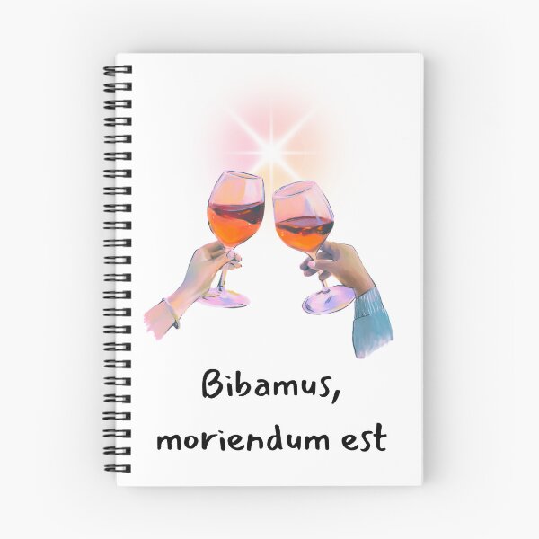 Item preview, Bibamus, moriendum est T-Shirt designed and sold by SDKreations.