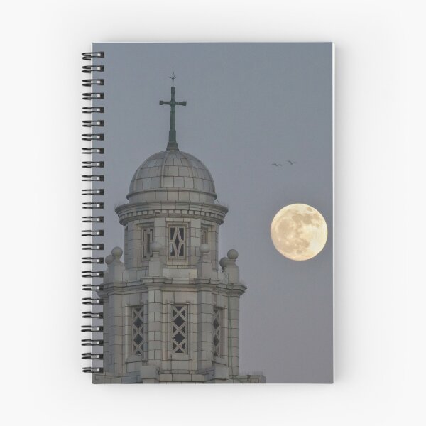 Item preview, White Church At Full Moon - Colour designed and sold by Mark Liebenberg.