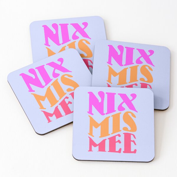 Item preview, Nix Mis Mee, Dutch Saying, Quote in Retro Style designed and sold by DiensDesign.