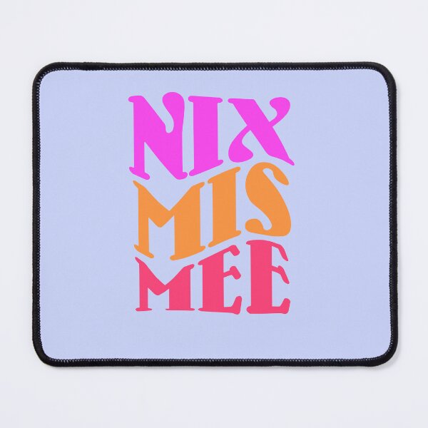 Item preview, Nix Mis Mee, Dutch Saying, Quote in Retro Style designed and sold by DiensDesign.