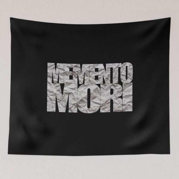 Item preview, Memento Mori Stoic Quote Design V3 designed and sold by OurPhilosophy.