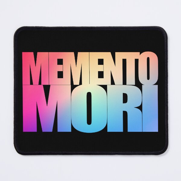 Item preview, Memento Mori Stoic Philosophy Quote Design V6 designed and sold by OurPhilosophy.