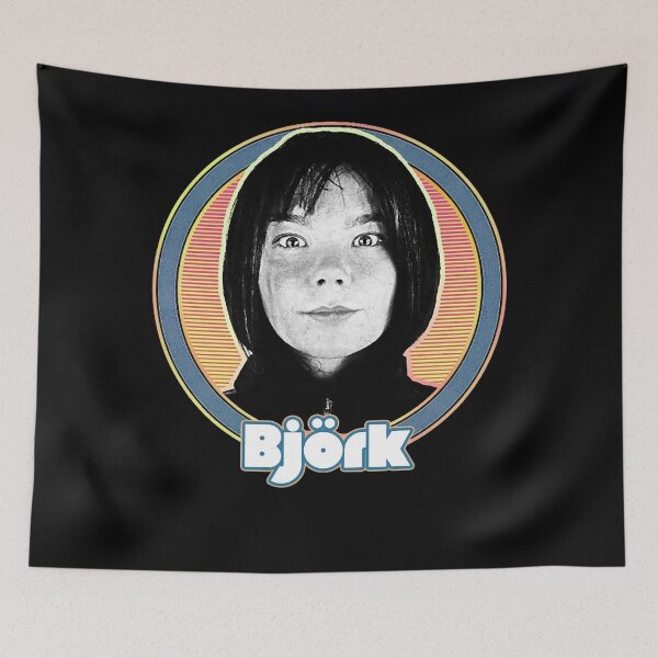 Item preview, Björk  Retro Style Fan Art Design  (1) designed and sold by MeltonWrath.