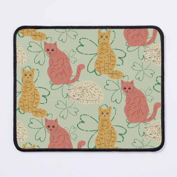 Item preview, Cute colored cats and flowers designed and sold by Berashop.