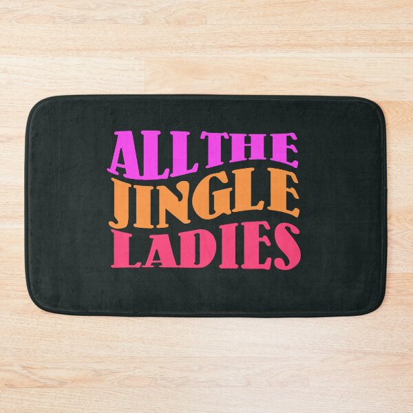 Item preview, All the Jingle Ladies, Christmas Quote designed and sold by DiensDesign.