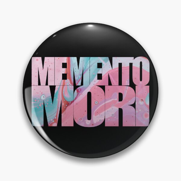 Item preview, Memento Mori Stoic Philosophy Quote Design V11 designed and sold by OurPhilosophy.