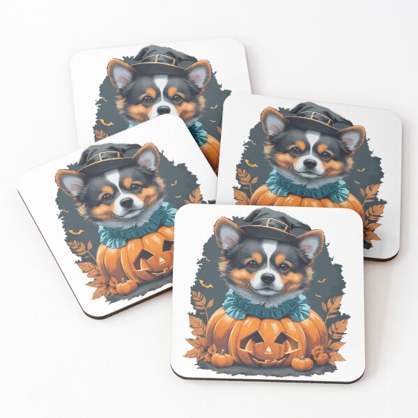Item preview, Cute Halloween vintage dog Witch Stickers designed and sold by Sesame1195.