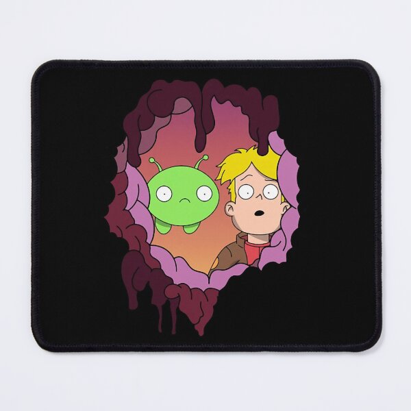 Item preview, Final Tv Space™  Mooncake and Gary looking through a hole in you designed and sold by UnderwoodCasey.