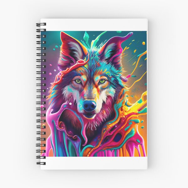 Item preview, Splash wolf designed and sold by Darcie Smith.