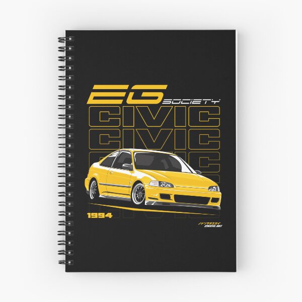 Item preview, Civic - EG Society Yellow designed and sold by kuyoart.