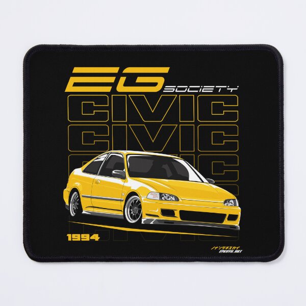 Item preview, Civic - EG Society Yellow designed and sold by kuyoart.
