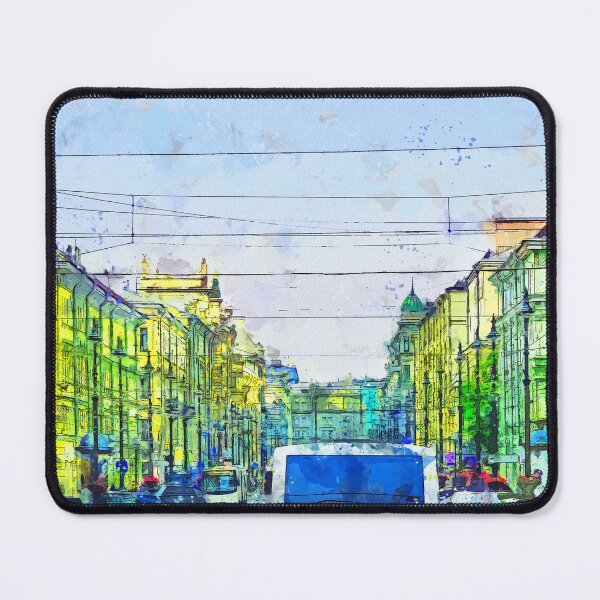 Item preview, A Sketch of St Petersburg, Russia Streets designed and sold by Kay Brewer.