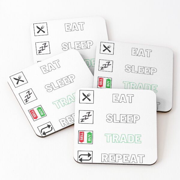 Item preview, Eat, Sleep, Trade, Repeat designed and sold by yourfavdraw.