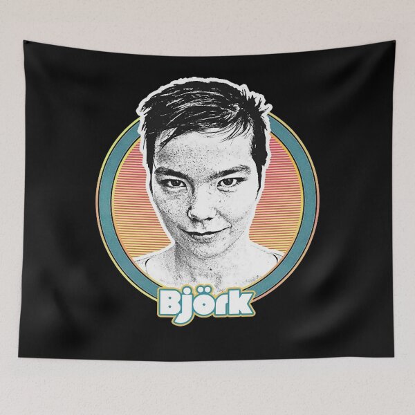 Item preview, Björk  Retro Style Fan Art Design  (3) designed and sold by MeltonWrath.
