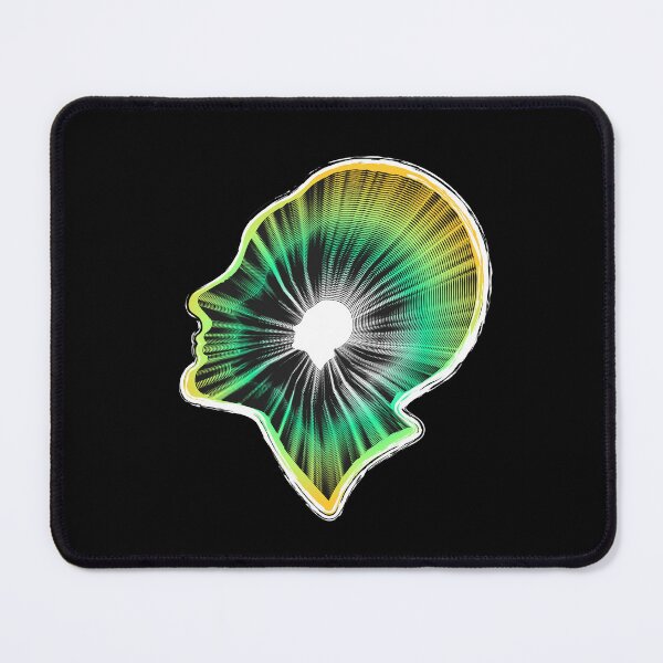 Item preview, Radiance of the mind. Tie Dye Conceptual portrait illusion designed and sold by uliklo.