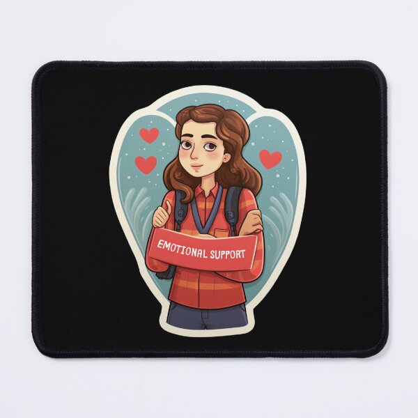 Item preview, Emotional Support Coworker designed and sold by Mateusz Majcherek.