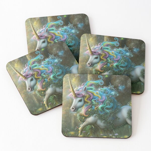 Item preview, Unicorn Pink dreams, fantasy, fable, horse, magic, glitter designed and sold by Cyber Kids.