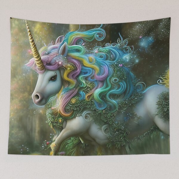 Item preview, Unicorn Pink dreams, fantasy, fable, horse, magic, glitter designed and sold by Cyber Kids.