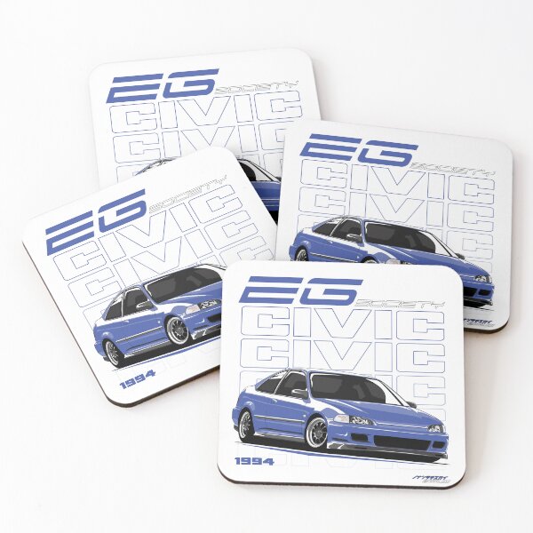 Item preview, Civic - EG Society Blue designed and sold by kuyoart.