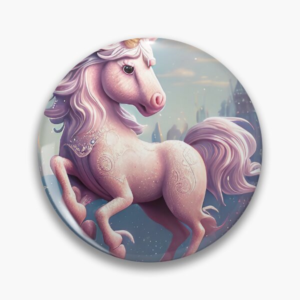 Item preview, Unicorn Pink dreams, fantasy, fable, horse, magic, glitter designed and sold by Cyber Kids.