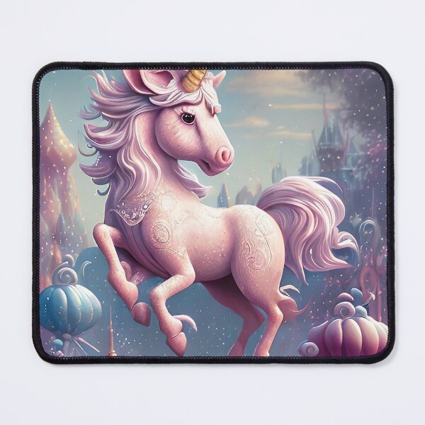Item preview, Unicorn Pink dreams, fantasy, fable, horse, magic, glitter designed and sold by Cyber Kids.