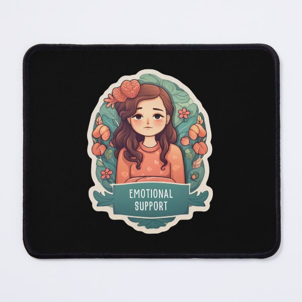 Item preview, Emotional Support Coworker designed and sold by Mateusz Majcherek.