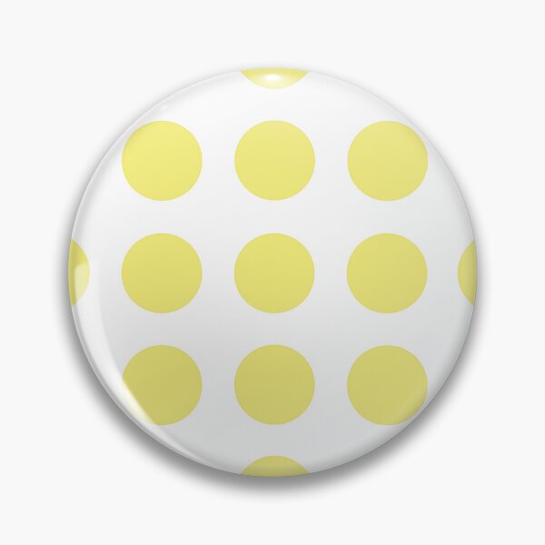 Item preview, YELLOW and WHITE Symmetrical POLKA DOTS  designed and sold by RachelMacht.
